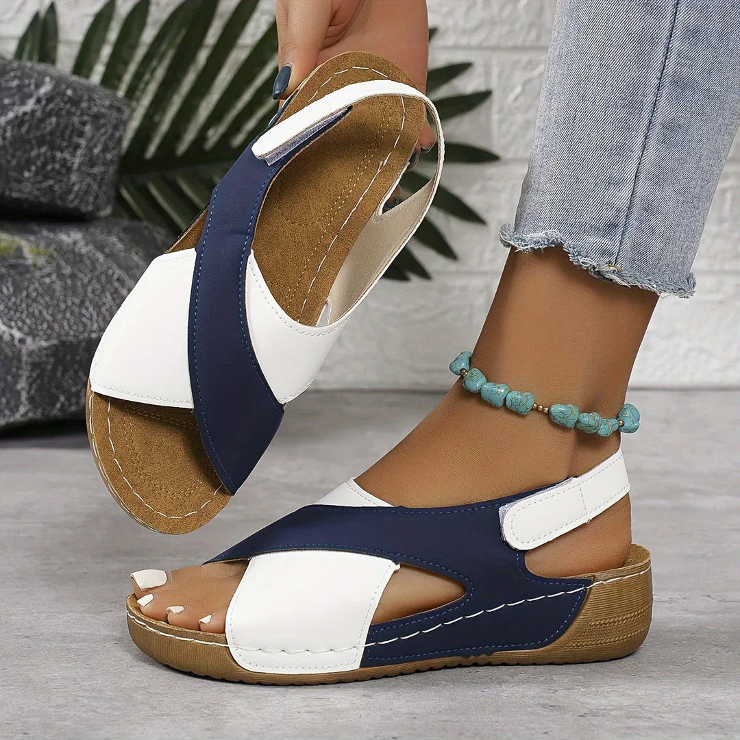 Giliane | Sandales Femme Décontractées À Support | Confort