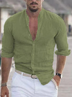 Norval | Chemise Manche Longue Pour Hommes | Anglaise