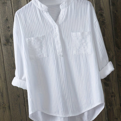Zélina | Blouse Grande Taille | Col