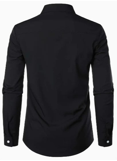 Bravien | Chemise Manche Longue Pour Hommes | Anglaise