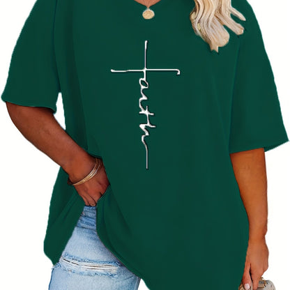 Jacinthe | T-shirt grande taille | Foi
