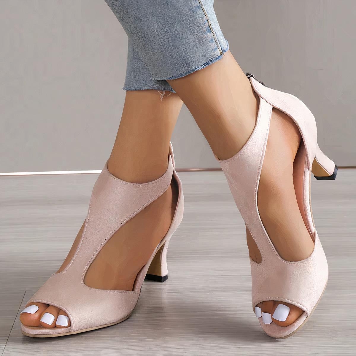 Noliviane | Sandales De Randonnée Pour Femme | Talons
