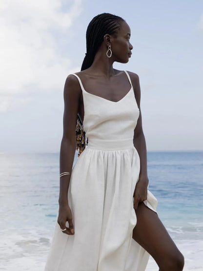 Robe De Plage Chic Pour Femme | Maxi