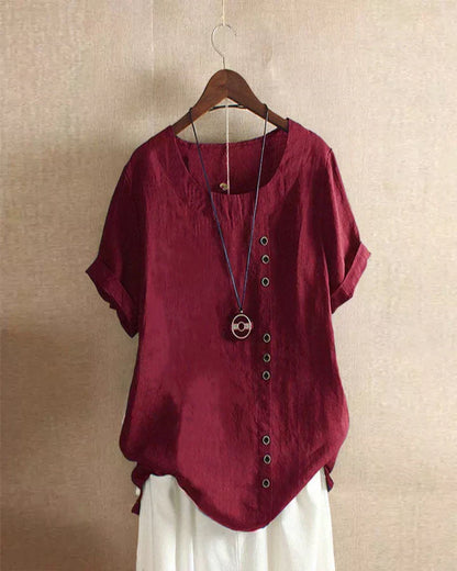 Anne | Blouses pour Femme | Manches Courtes