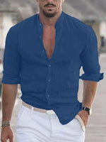 Norval | Chemise Manche Longue Pour Hommes | Anglaise