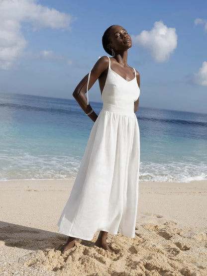 Robe De Plage Chic Pour Femme | Maxi
