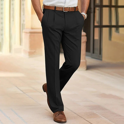 Pantalon D'affaires Décontracté Pour Hommes | Plaid