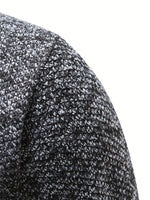 Babette | Pull Tricoté Avec Fermeture À Glissière Pour Hommes - Chaud