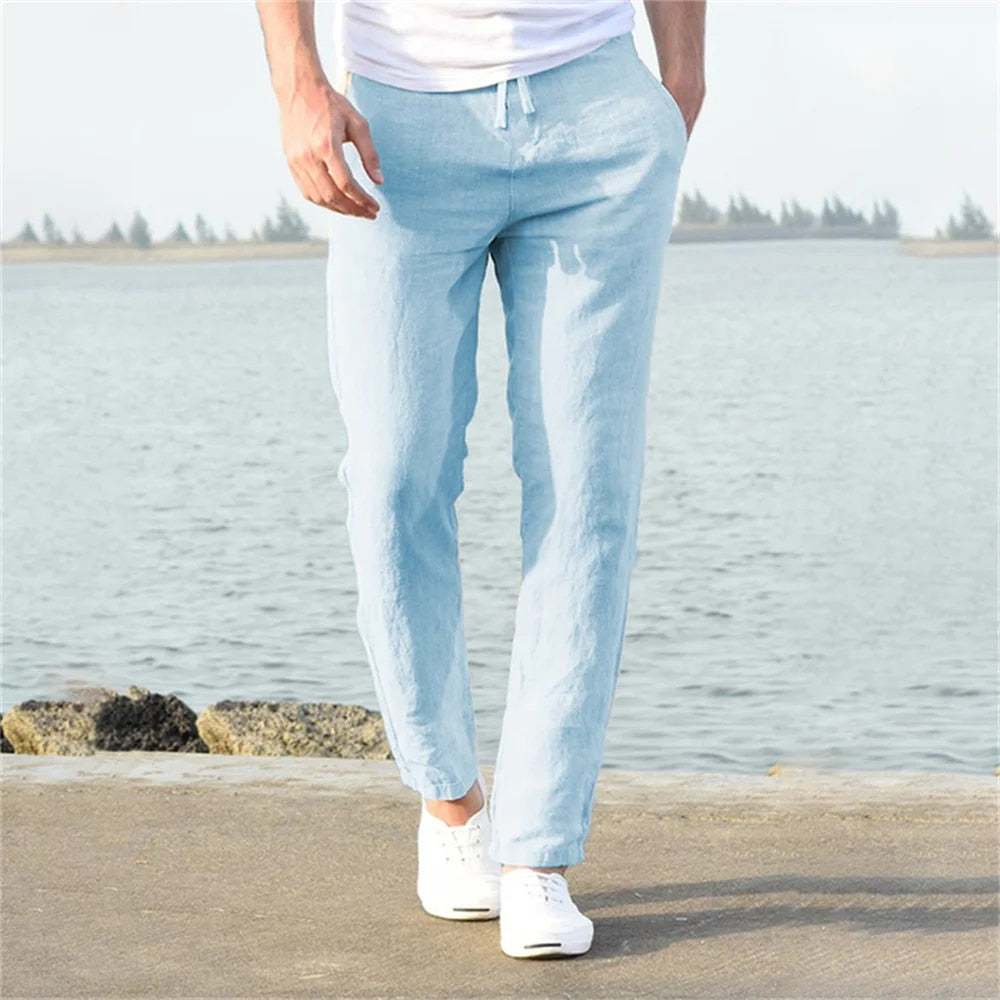 Blaivin | Pantalon Chino Pour Hommes | Blanc
