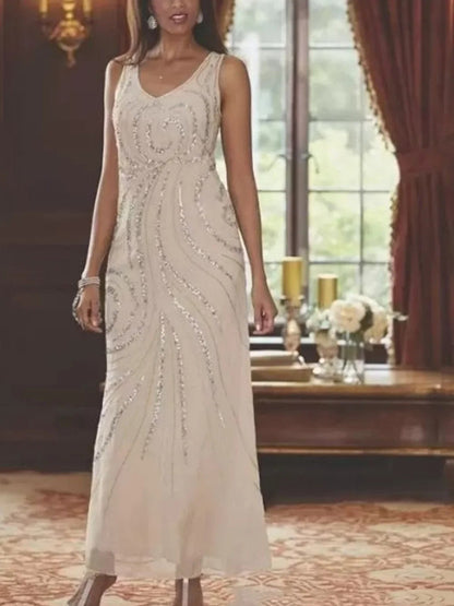 Robe d'invitée de Mariage Longue Pour Femmes | Maxi