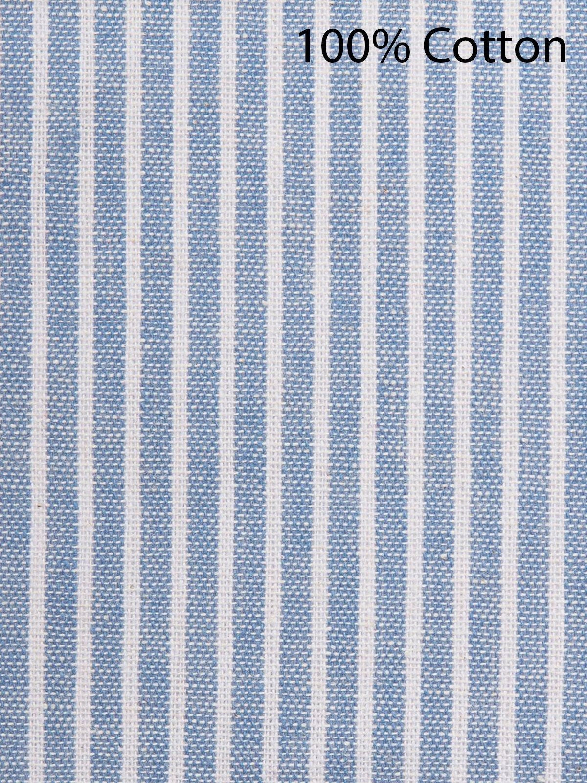 Perrine | Robe Mi-Longue Fluide | À Rayures