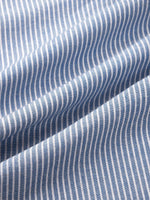 Robe Midi Rayée À Manches Courtes Pour Femme | Midi