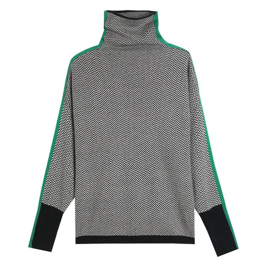 Miralda | Pull à col roulé | Motif