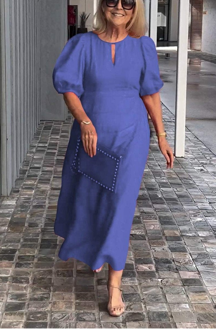 Aveline | Robe Longue | Manches Bouffantes | Maxi