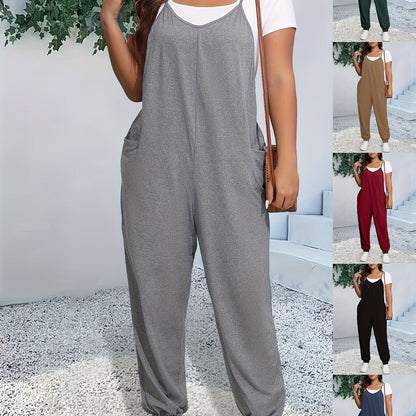 Véronique-Claire | Combinaison Femme Pantalon | Poches