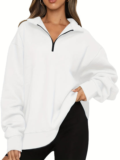 Ulyssea | Sweat à capuche zippé grande taille