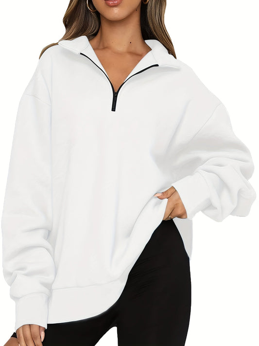 Ulyssea | Sweat à capuche zippé grande taille