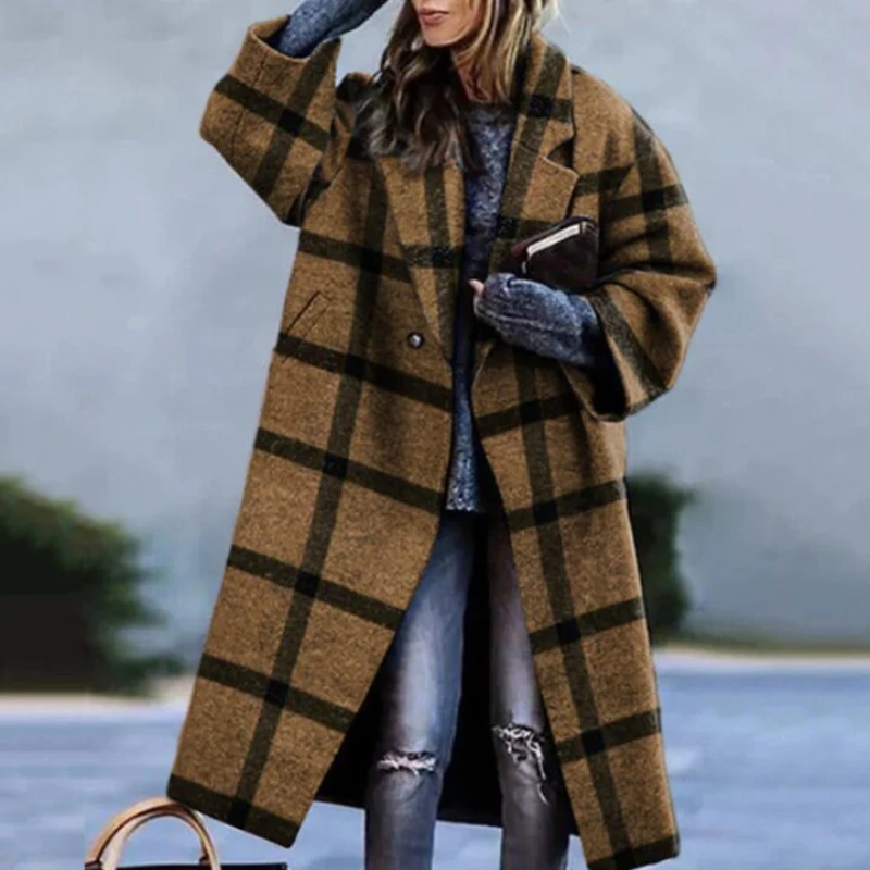 Manteau D'hiver Long Pour Femmes | Élégant