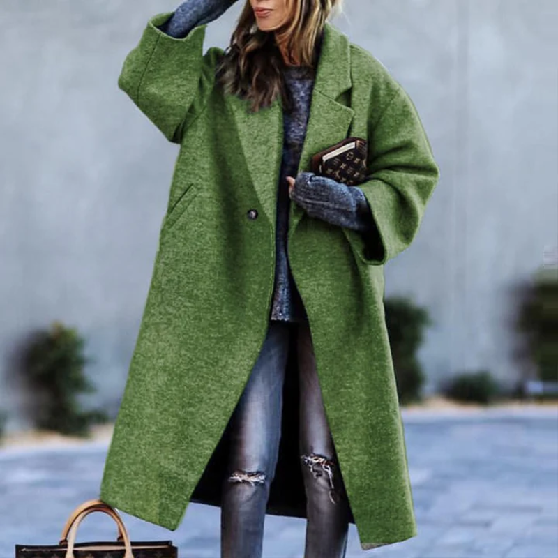 Manteau D'hiver Long Pour Femmes | Élégant