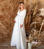 Robe de mariée pour femmes enceintes | Maxi