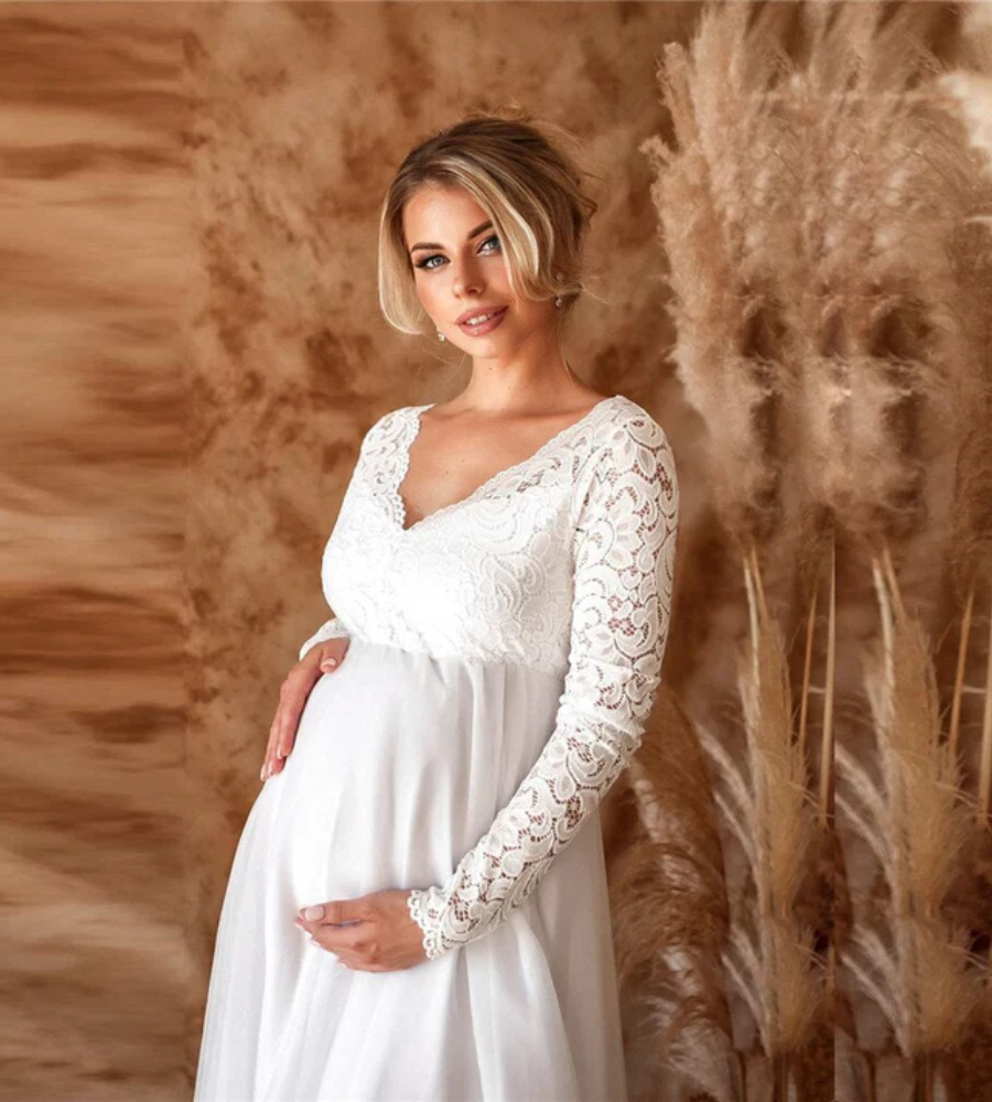 Robe de mariée pour femmes enceintes | Maxi