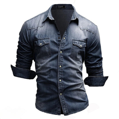 Henriac | Chemise Manche Longue Pour Hommes | Anglaise