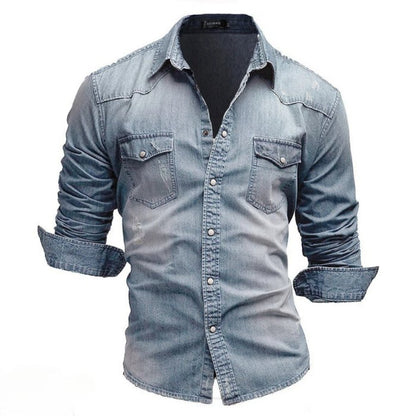 Henriac | Chemise Manche Longue Pour Hommes | Anglaise