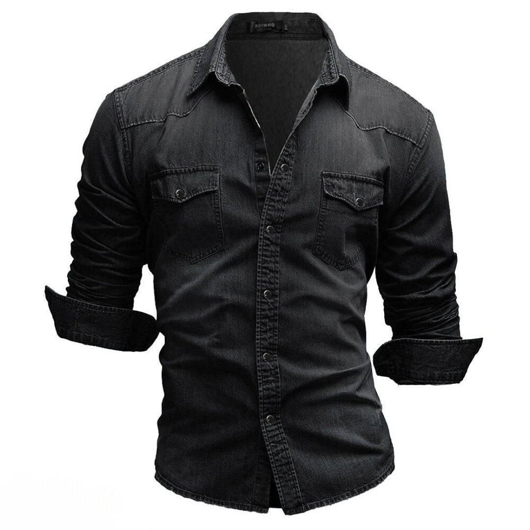 Henriac | Chemise Manche Longue Pour Hommes | Anglaise