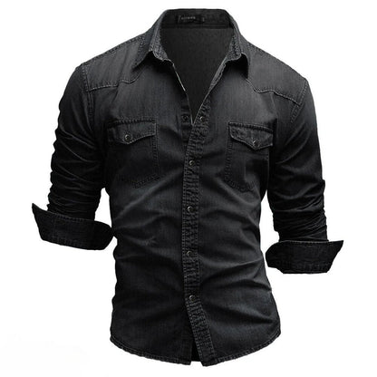 Henriac | Chemise Manche Longue Pour Hommes | Anglaise