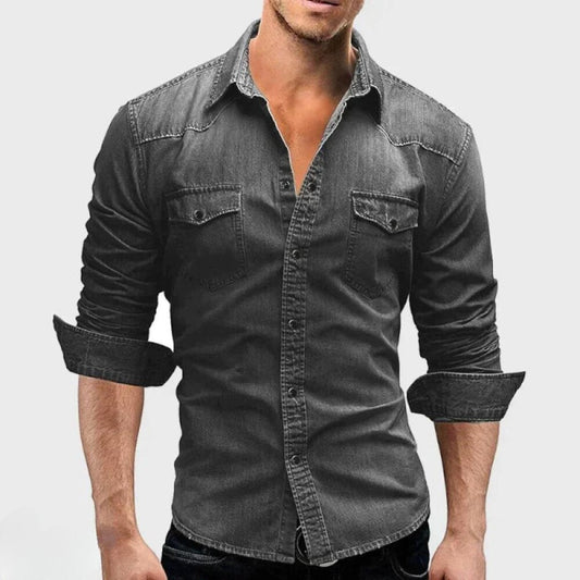 Henriac | Chemise Manche Longue Pour Hommes | Anglaise
