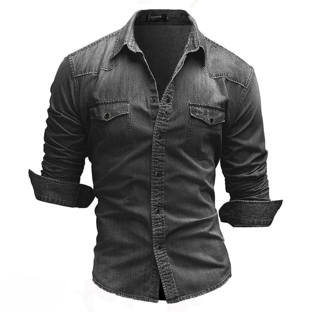Henriac | Chemise Manche Longue Pour Hommes | Anglaise