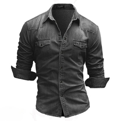Henriac | Chemise Manche Longue Pour Hommes | Anglaise