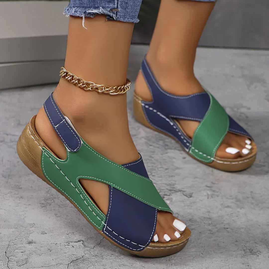 Giliane | Sandales Femme Décontractées À Support | Confort