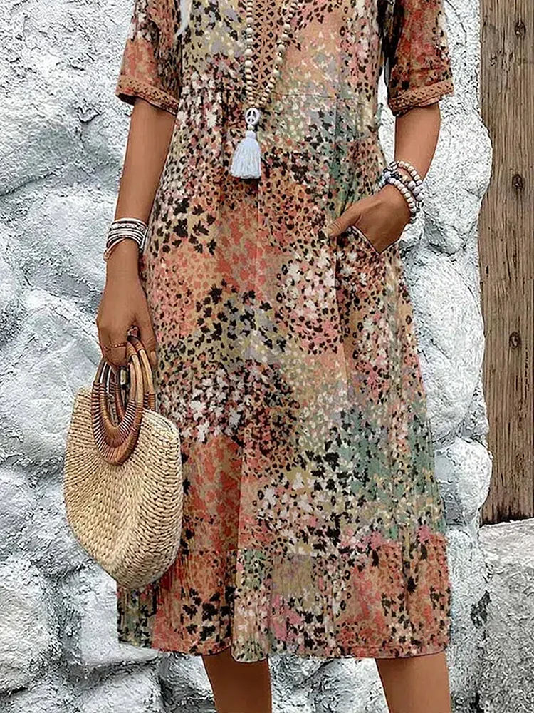 Alizee | Robe D'été Graceflow Pour Femme | Midi