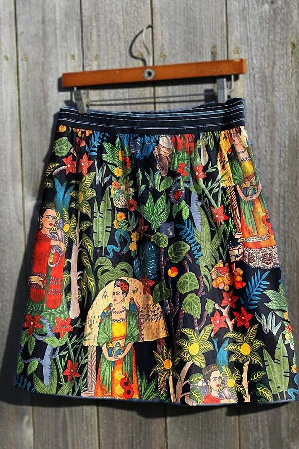 Jupes Florales Boho Casual Skirt | Spring