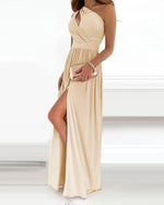 Robe d'invitée de Mariage chic Pour Femme | Maxi