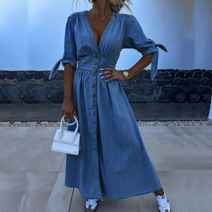 Henriette | Robe Chemise | Boutonnée | Casual