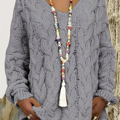 Albine | Hoodie Tricoté Grande Taille