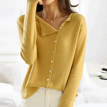 Cardigan De Luxe À Boutons Élégants Pour Femmes | Doux