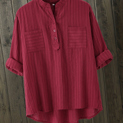 Zélina | Blouse Grande Taille | Col