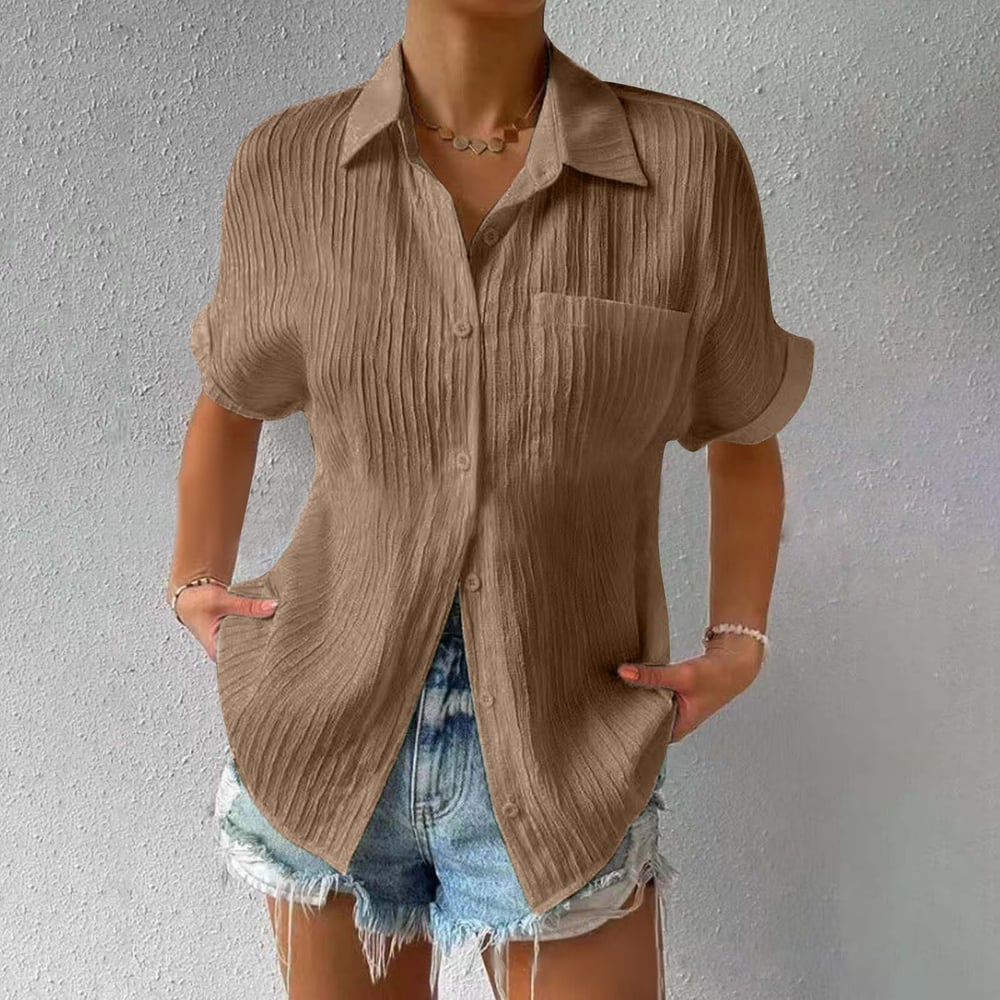 Josette | Top À Boutons Pour Femmes | Chic