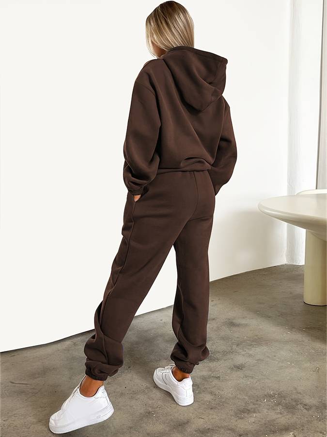 Ensemble Sweat-shirt Et Jogging Pour Femmes | Avec capuche