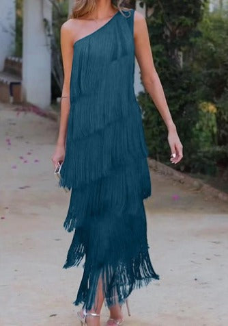 Selivette | Robe De Soirée À Paillettes Pour Femmes | Maxi