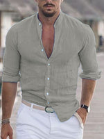 Norval | Chemise Manche Longue Pour Hommes | Anglaise