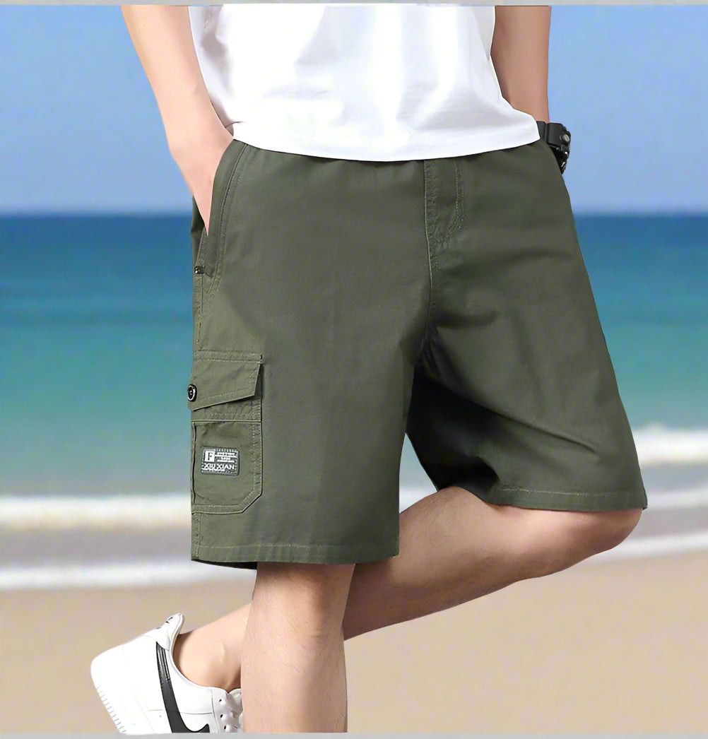 Mathurin | Pantacourt Velours Cotelé Pour Hommes | Chino