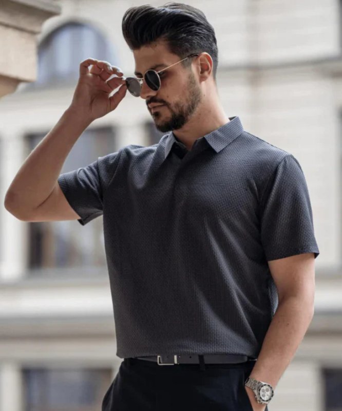 Albaniel | Polo Manche Courte Pour Hommes | Anglaise