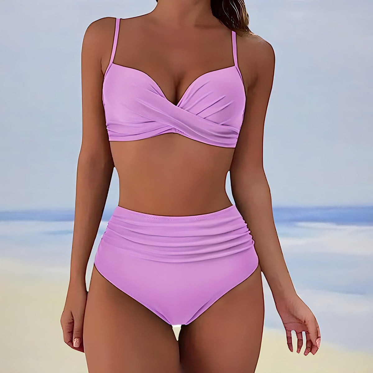 Zafrine | Tankini 2 Pièces Pour Femme | Grande Taille