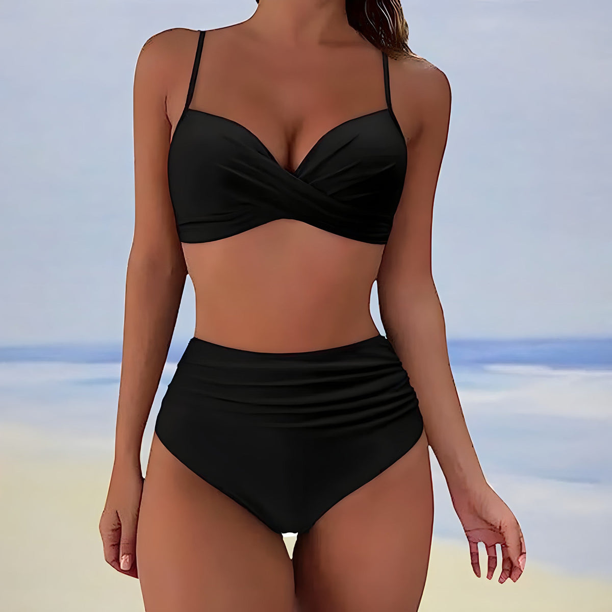 Zafrine | Tankini 2 Pièces Pour Femme | Grande Taille