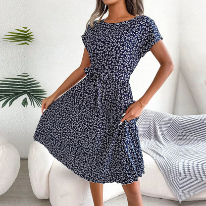 Elouane | Robe Cache Cache | Manches Courtes