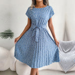 Elouane | Robe De Soirée Plissée Pour Femmes | Midi